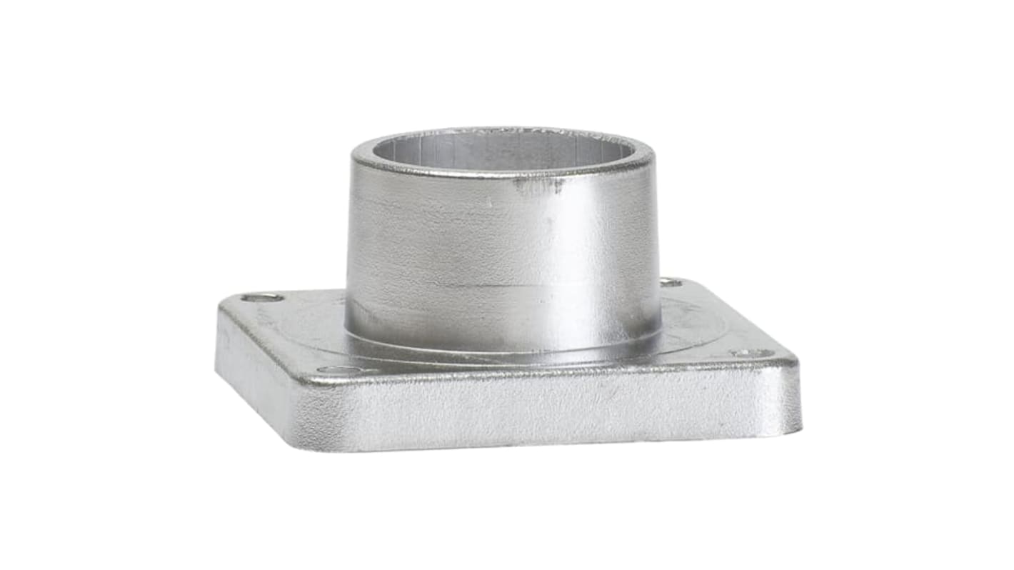 Manopola rotante ABB in alluminio per flangia ad anello, lunghezza 90mm, grado di protezione IP65, montaggio con viti. Codice 1SCA022350R3820.