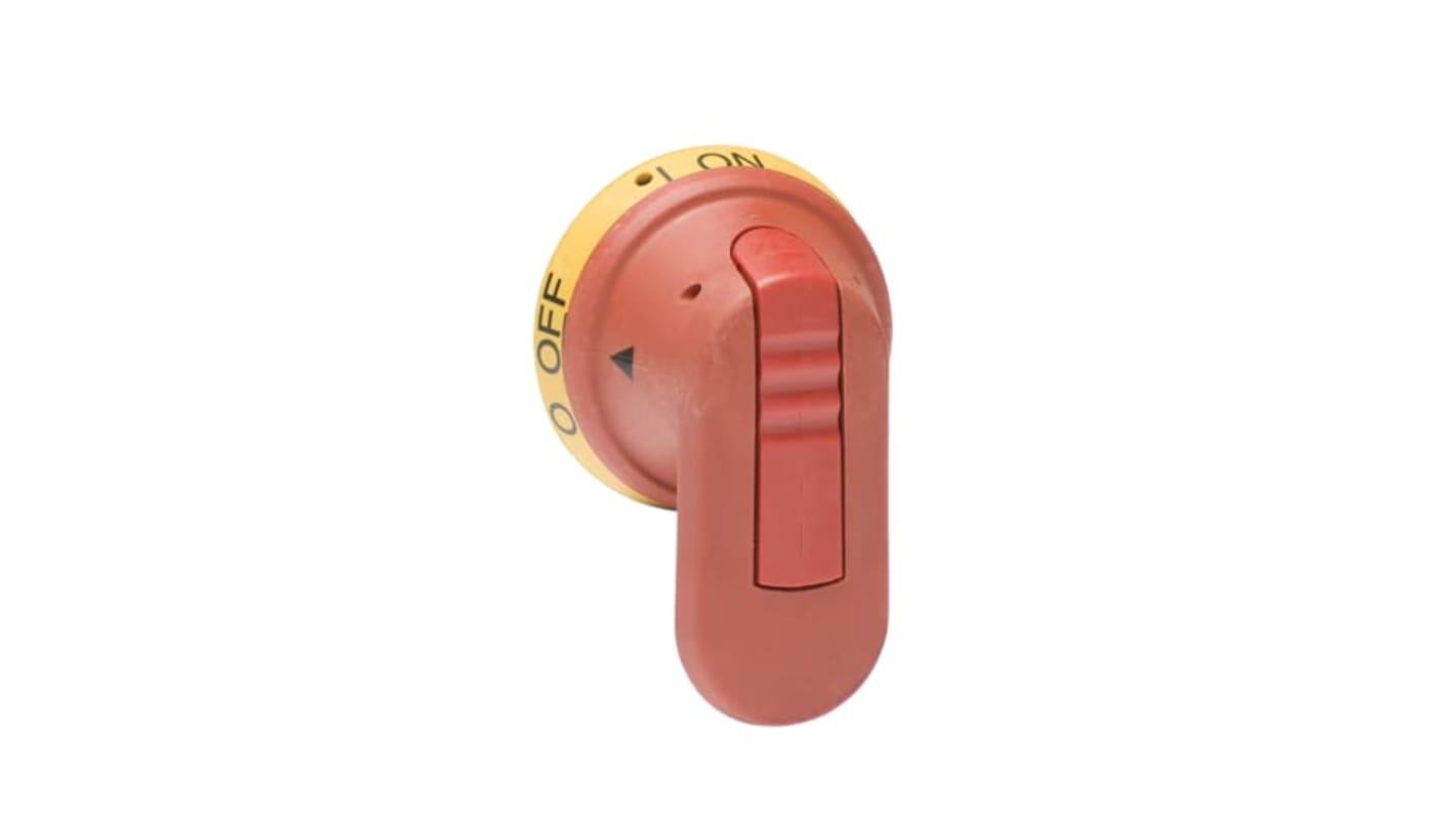 Manopola rotante ABB 1SCA022382R9930 per asse laterale, IP65, lunghezza 65 mm, compatibile con asse da 6 mm.