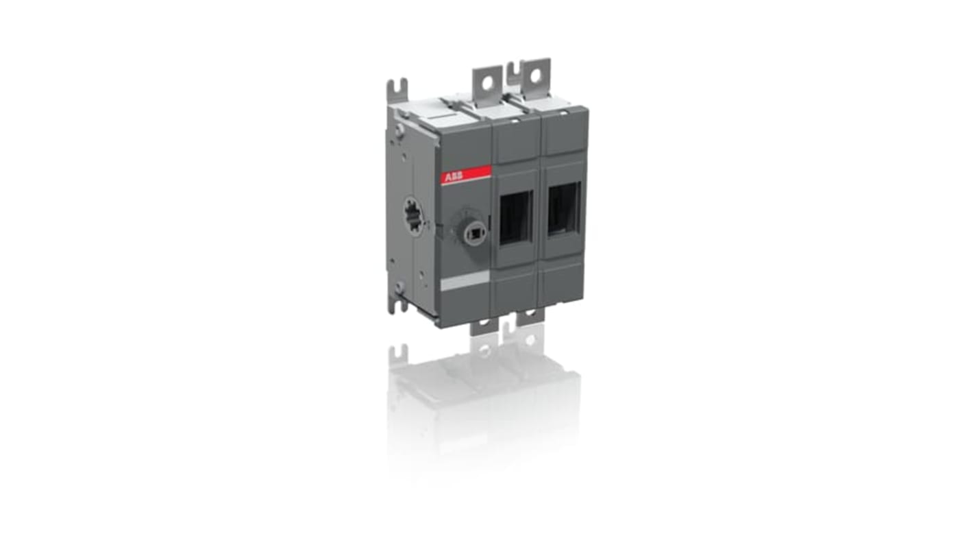 Portafusibili ABB 1SCA022631R2410, lunghezza 390 mm, protezione IP20, tensione nominale 690 V, morsetti a bullone.