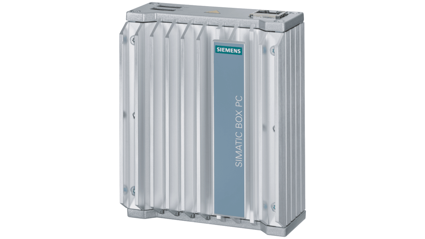 Gateway industriale Siemens IPC127E, CPU Intel Atom E3940, 4 GB RAM, 3 porte Ethernet, 4 USB, IP40, 24 V c.c.
