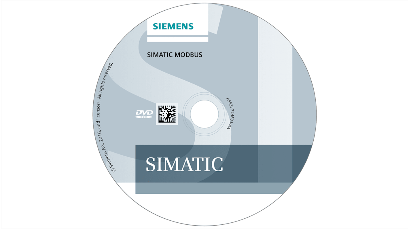 Licenza Siemens 6AV66766MB400AX0 per SIMATIC Modbus/TCP, compatibile con S7-1200/S7-1500, operante su Windows 7 e 10.