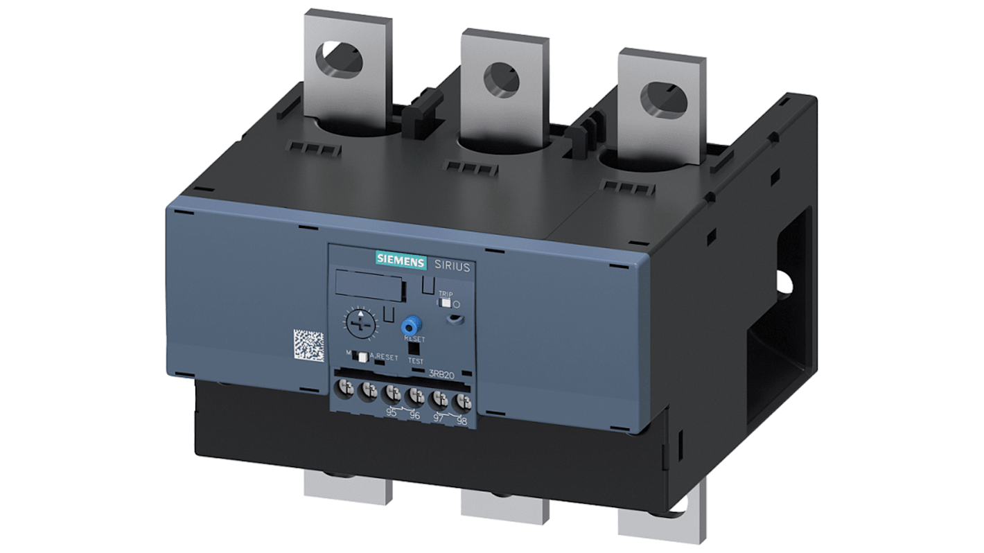 Relè contattore Siemens 3RU21160AB1, 1NC/1NO, per protezione motore, carico FLC 0,16 A, installazione autonoma.