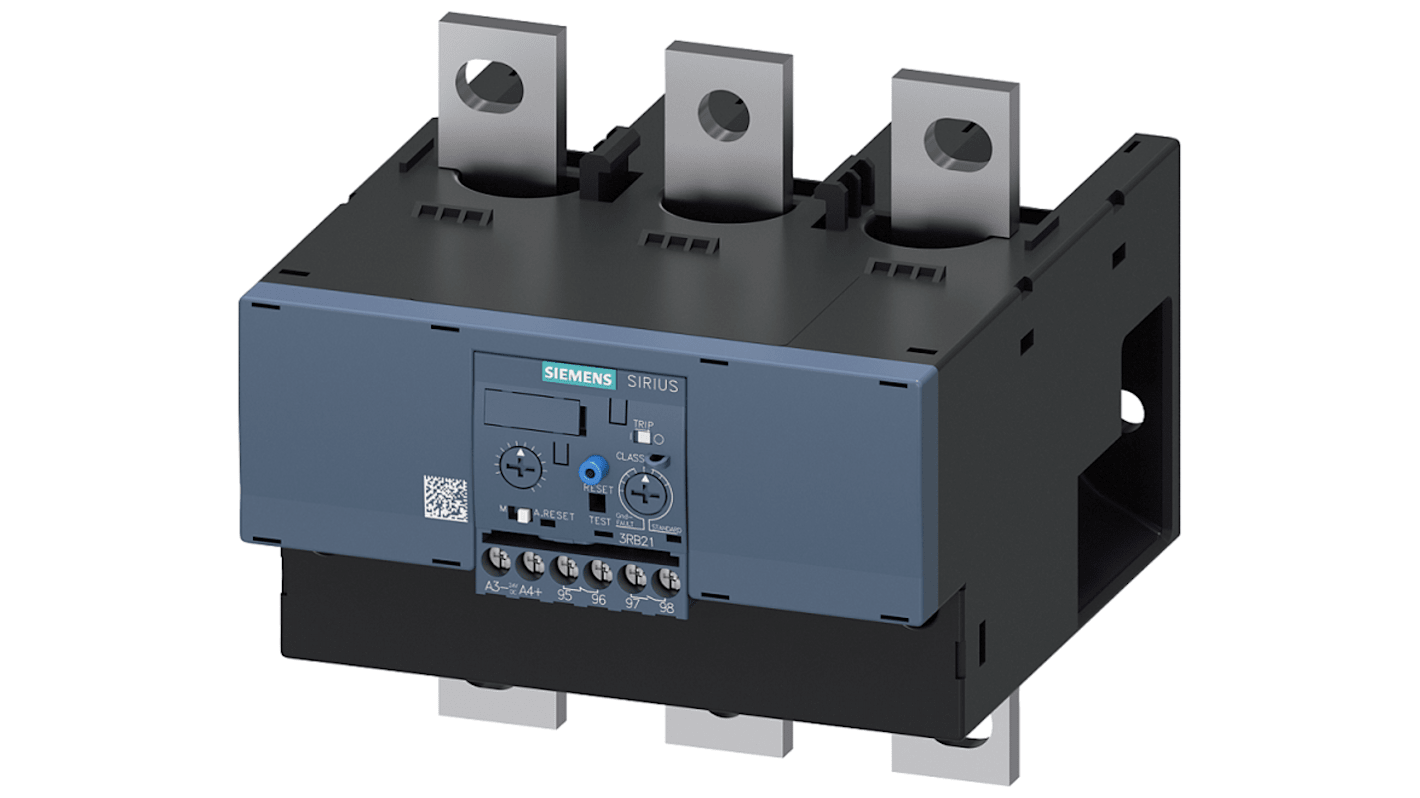 Relè contattore Siemens 3RU21160HJ0, 1NC/1NO, per protezione motore, carico FLC 0,8 A, montaggio S00.