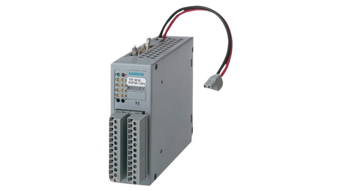 Modulo I/O PLC Siemens 6DD16810AF4, 8 ingressi digitali, tensione 115 V c.c., dimensioni 45x129x160 mm, compatibile con SIMATIC TDC.