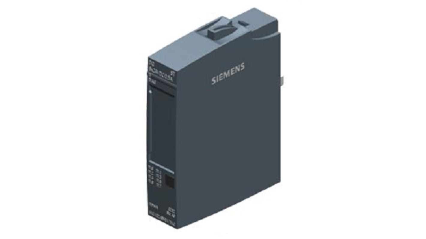 Modulo di uscita digitale Siemens 6AG11326BF017BA0, 8 porte, 24 V c.c., dimensioni 73 x 15 x 58 mm, compatibile con ET 200SP.