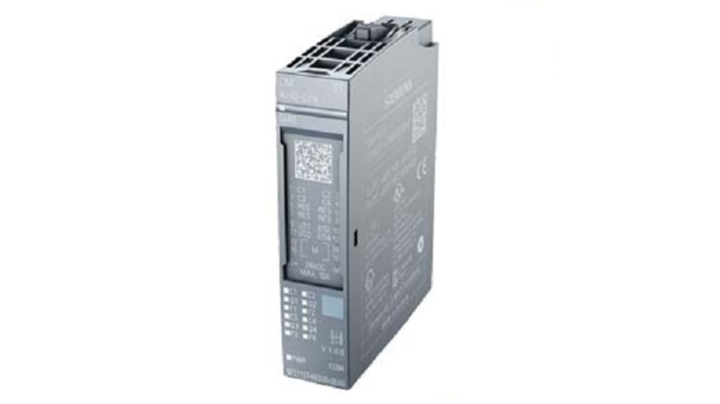 Modulo di comunicazione Siemens 6AG11376BD002BA0, IO-Link master per ET 200SP, 4 porte, 24 V, dimensioni 73 x 15 x 58 mm.