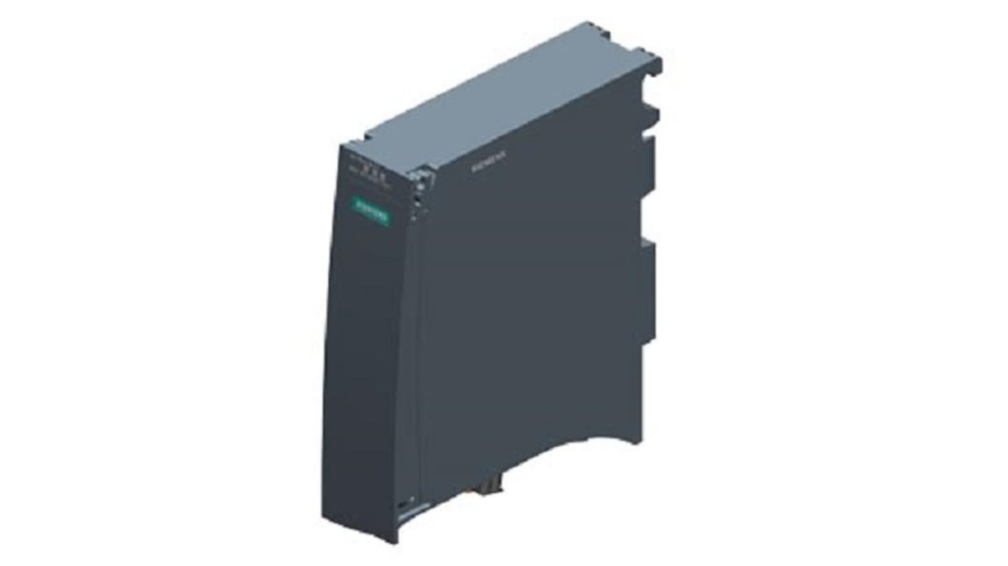 Modulo di interfaccia Siemens 6AG11555AA017AB0 per PROFINET IO, dimensioni 147 x 35 x 129 mm, supporta fino a 30 moduli I/O.