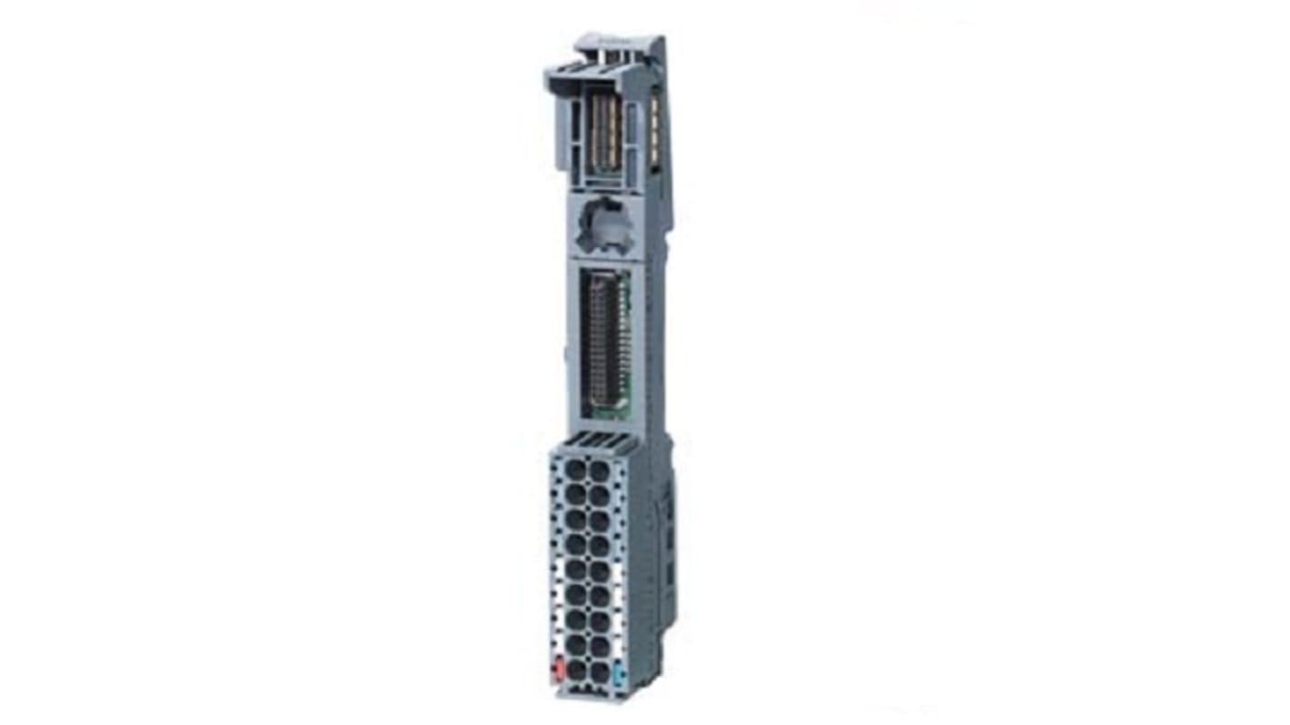 Unità base Siemens 6AG11936BP007BA1 per ET 200SP, 24 V, dimensioni 117 x 15 x 35 mm, terminali a innesto tipo A1.