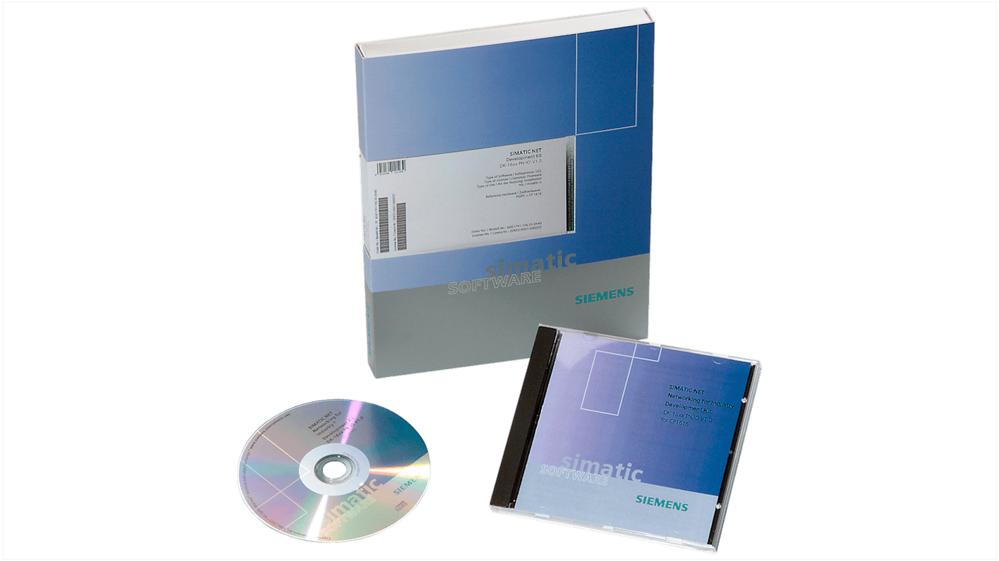 Software SINAUT Siemens 6NH79970CA500GA0 per SIMATIC S7-300, aggiornamento semplice, dimensioni 5,91 x 5,91 x 0,79 pollici.