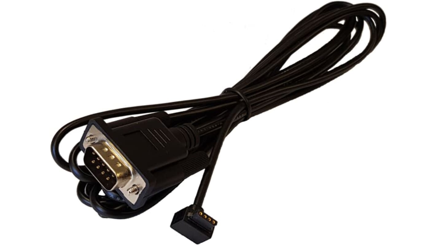 Cavo di collegamento HMI ABB 2TLA020070R6900 per serie Pluto, dimensioni 2,9 x 150 mm, peso 40 g.