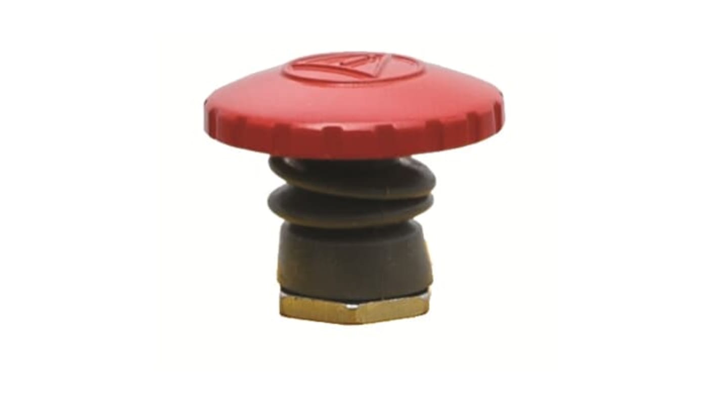 Pulsante di arresto di emergenza ABB LineStrong E-Stop, codice 2TLA050211R0005, progettato per applicazioni industriali robuste.