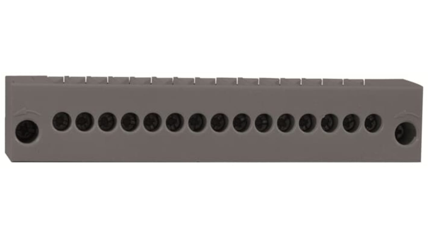 Morsettiera ABB 2TLA081200R1900 per relè di sicurezza, colore grigio, dimensioni 0,04 x 15 x 90 pollici, peso 0,02 kg.