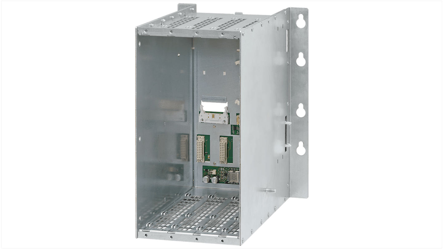 Rack Siemens 6BK19420BA000AA per PLC SIPLUS HCS4200, montaggio orizzontale, 4 slot, IP20, dimensioni 11,2 x 8,03 x 11,53 pollici.