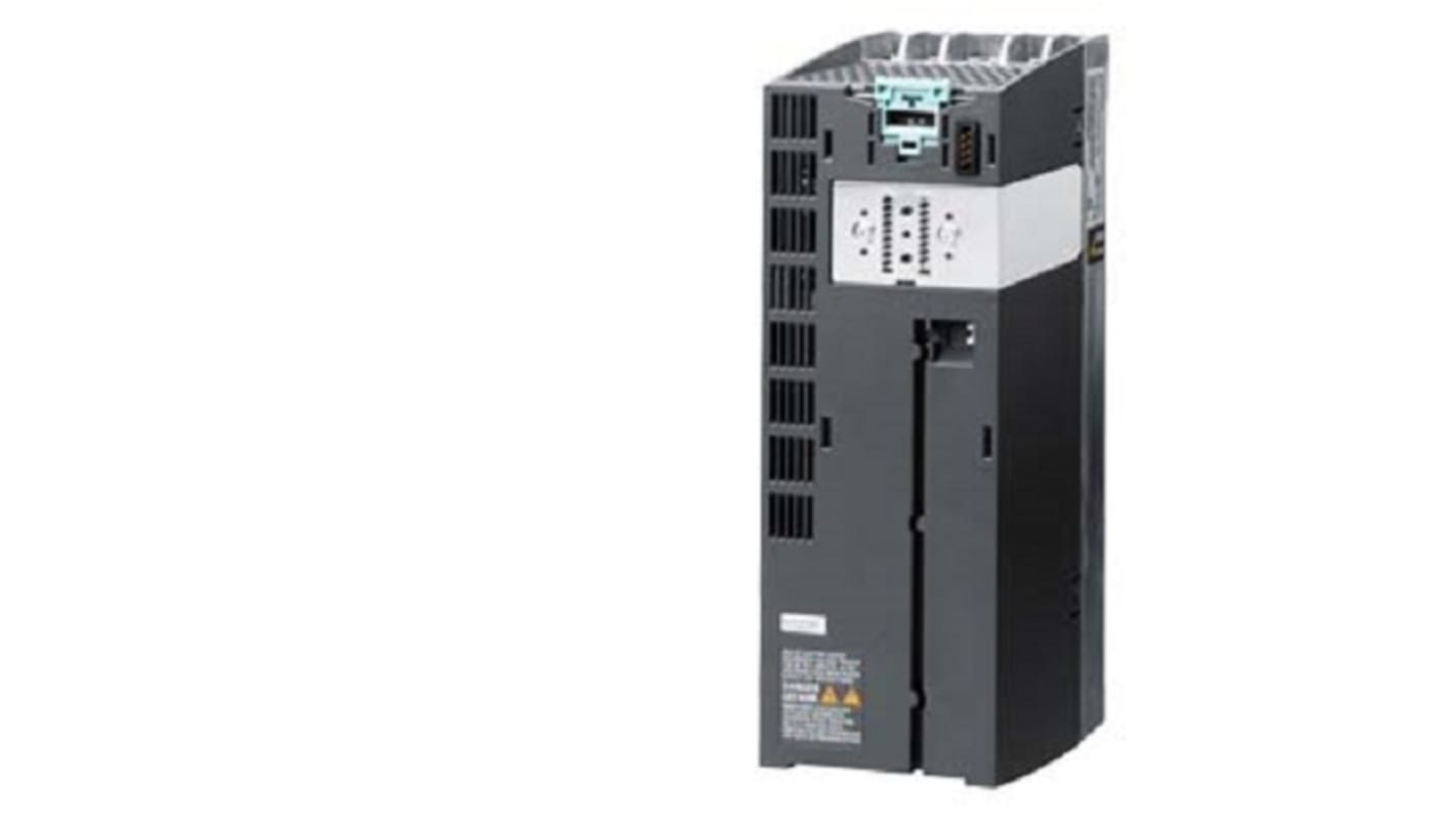 Modulo di distribuzione alimentazione Siemens 6AG12101PE212UL0, potenza 7,5 kW, tensione 380-480 V, grado di protezione IP20.