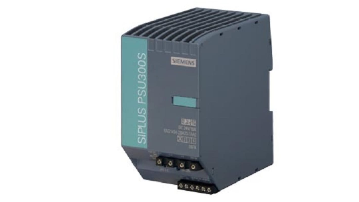 Alimentatore stabilizzato Siemens 6AG14342BA207AA0 per SIPLUS, ingresso 400-500 V, uscita 24 V/10 A, dimensioni 4,92 x 2,75 x 4,72 poll.