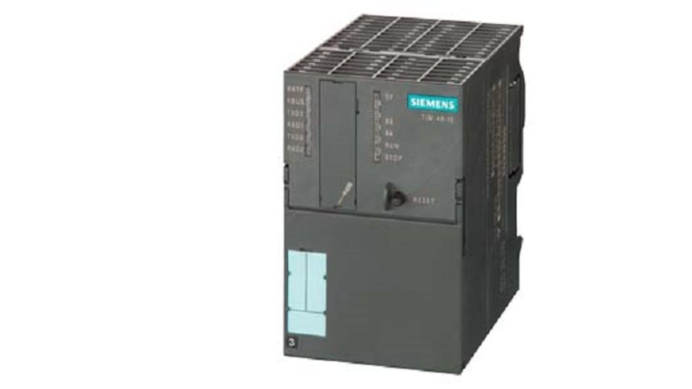 Modulo di comunicazione Siemens 6AG18004BA007AA0 per S7-300, con interfacce RS-232/RS-485 e RJ45, dimensioni 4,92 x 3,14 x 4,72 poll.