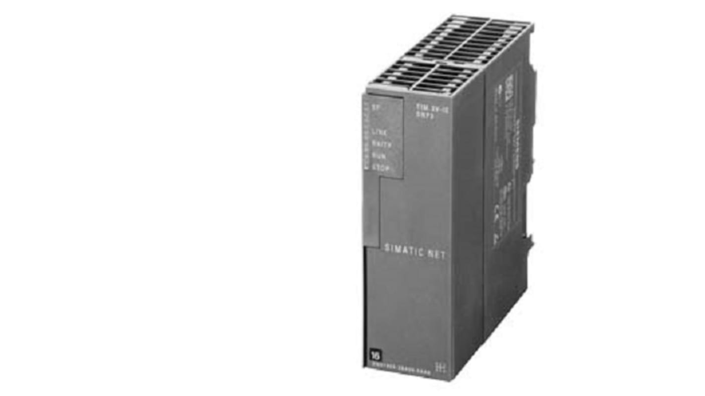 Modulo di comunicazione Siemens 6AG18033BA007AA0 per SIMATIC S7-300, interfaccia RS-232, dimensioni 4,92 x 1,57 x 4,72 pollici.