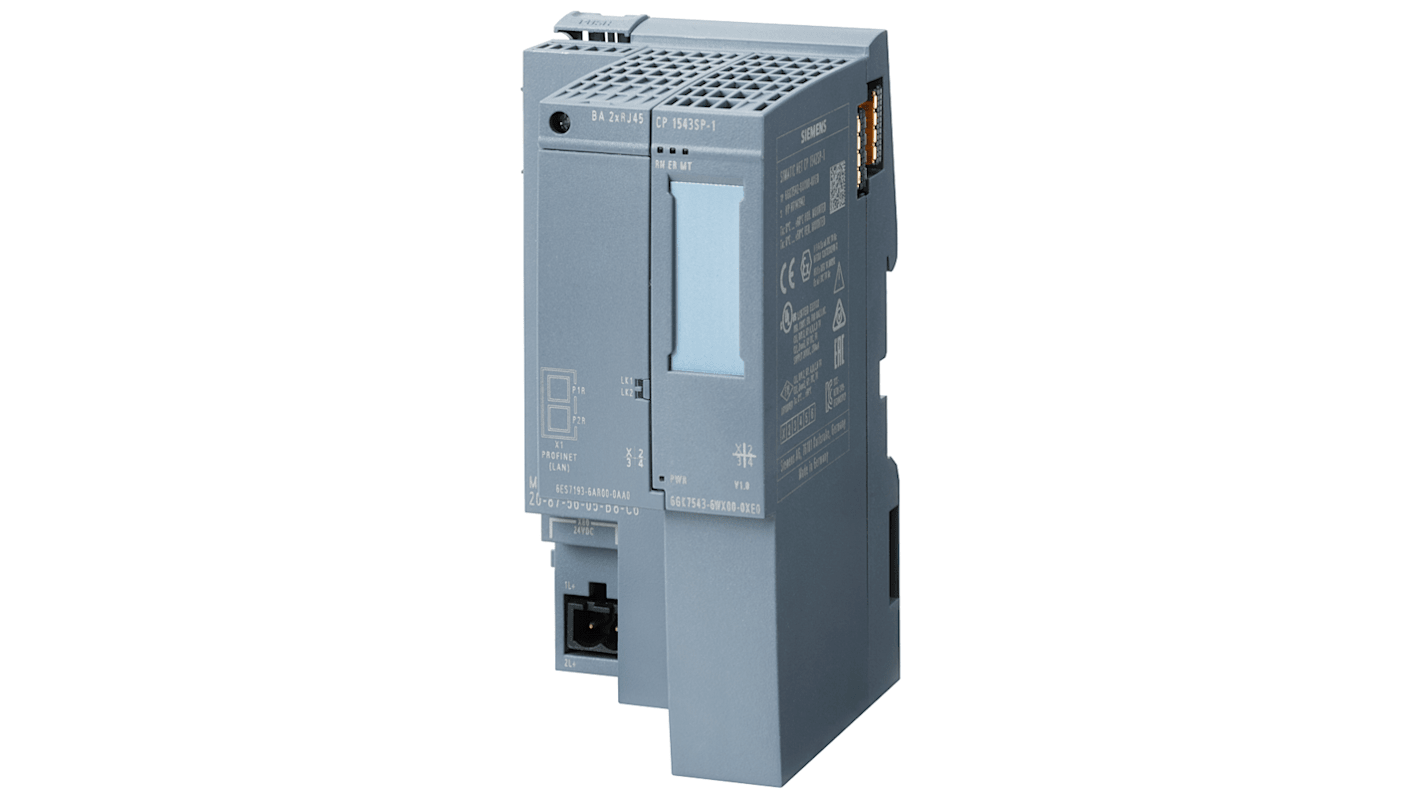 Modulo di comunicazione Siemens 6GK75436WX000XE0 per SIMATIC S7-ET 200SP, Ethernet industriale, 3 porte RJ45, dimensioni 2,92 x 2,37 x 4,61 poll.