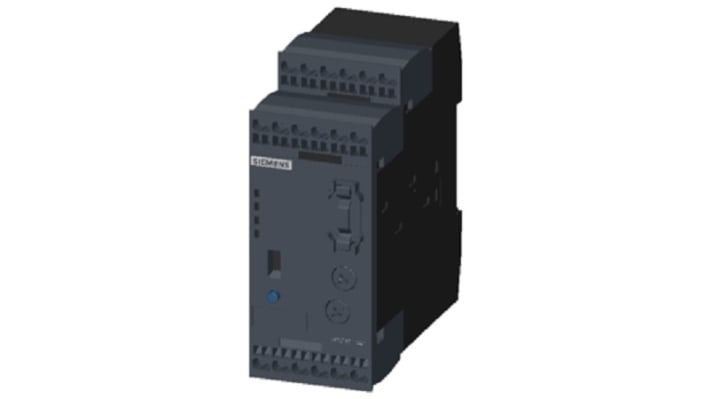 Relè di sovraccarico a stato solido Siemens 3RB23834AC1, 2NA + 2NC, 630 A, tensione 24-240 V, installazione autonoma.