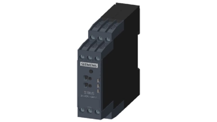 Relè di monitoraggio Siemens 3UG45822AW31, SPDT, per resistenza di isolamento e segnalazione di guasti.