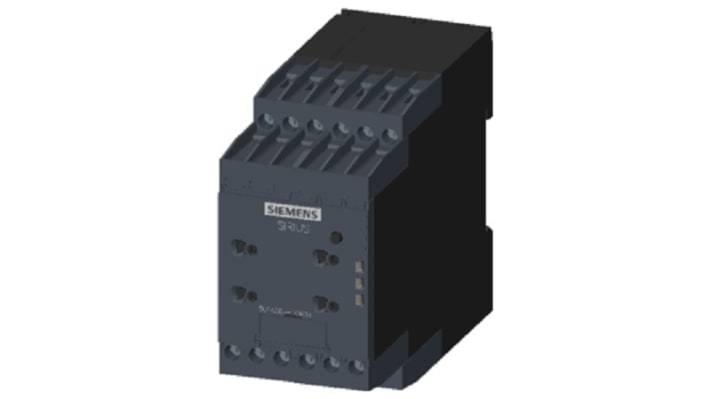 Relè di monitoraggio Siemens 3UG45831CW31, DPDT, per resistenza di isolamento e protezione conduttori.