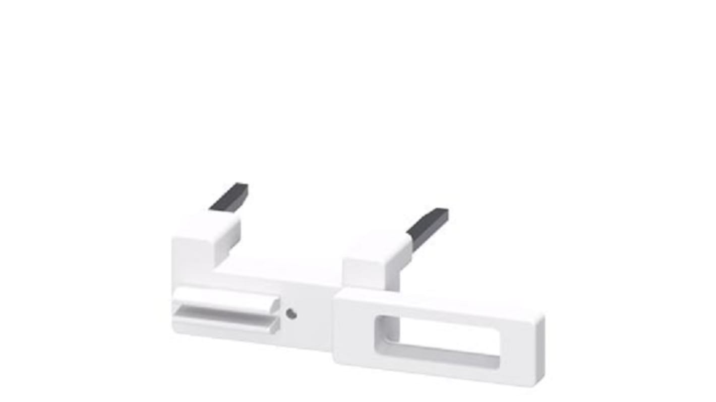 Adattatore di montaggio Siemens LZS:RT170R8 per morsetto a vite RT, con striscia di ventilazione a 8 poli. Dimensioni 0,551 x 4,685 x 0,276 pollici.