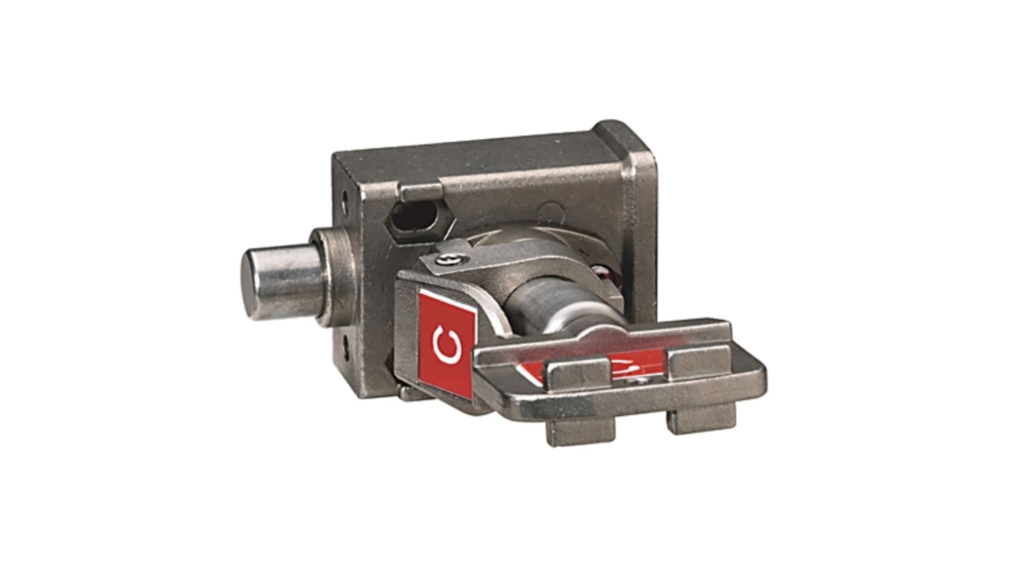 Interruttore di interblocco Rockwell Automation 440T-MSBLE110A, acciaio inox, blocco a chiave, temperatura -40 a 200 gradi.