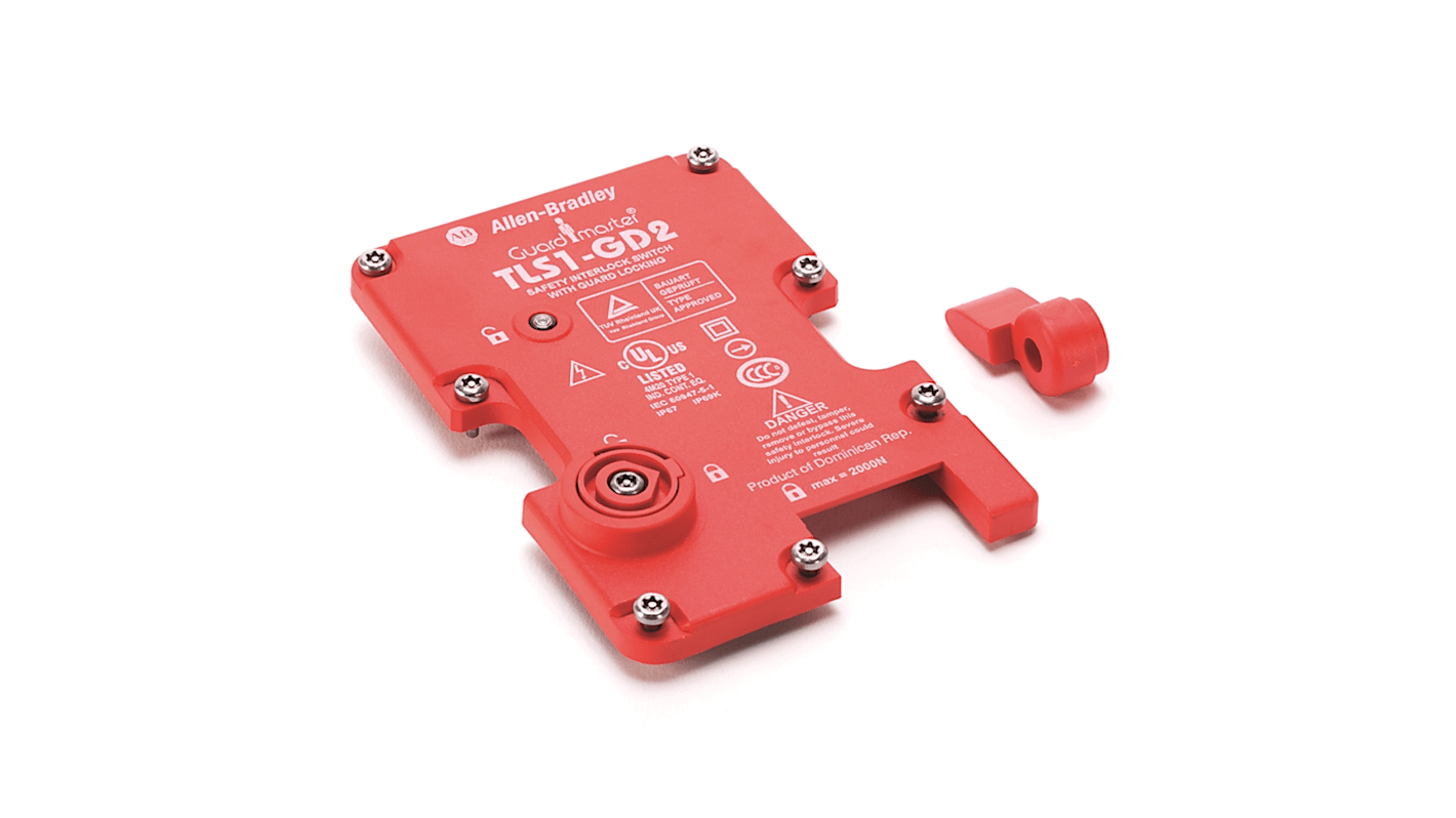 Coperchio di ricambio TLS-1 Rockwell Automation 440G-A27371 con chiave esterna, progettato per garantire sicurezza e compatibilità.