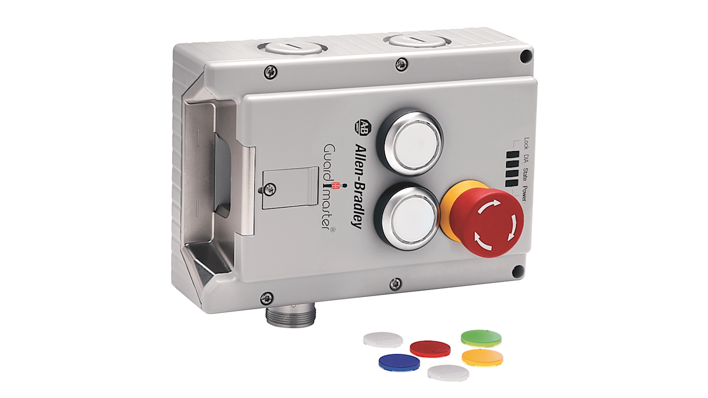 Modulo di bloccaggio PTR M23 Rockwell Automation 442G-MABR-ULM-C03, progettato per garantire sicurezza nelle applicazioni industriali.