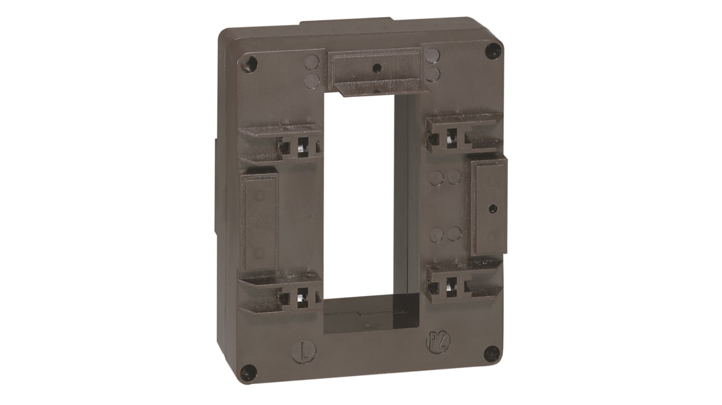 Trasformatore di corrente Legrand 412139, monofase 1000:5A, tipo chiuso, per montaggio su cavi in rame o alluminio.