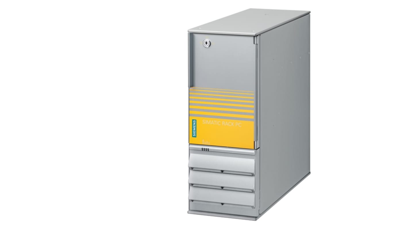 Rack Siemens 6ES76481AA010XE0 per SIMATIC IPC547J IPC547G, dimensioni 467 x 192 x 34 mm, per conversione PC a torre.
