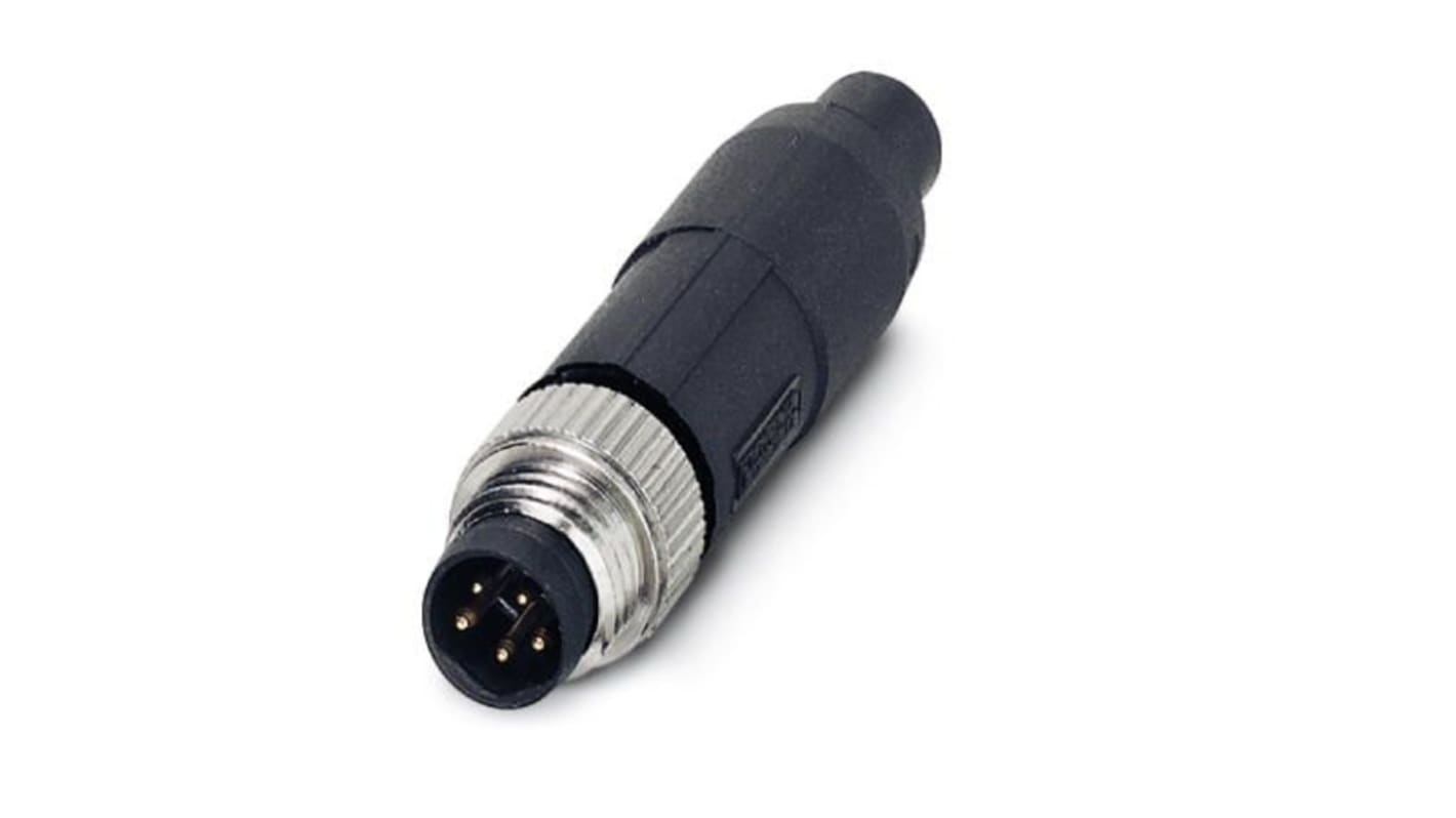 Resistore di terminazione Phoenix Contact 1435988, connettore maschio a cinque posizioni, IP65/IP67, 30 V c.c., 3 A, dimensioni 1,7 x 0,3 x 0,3 poll.