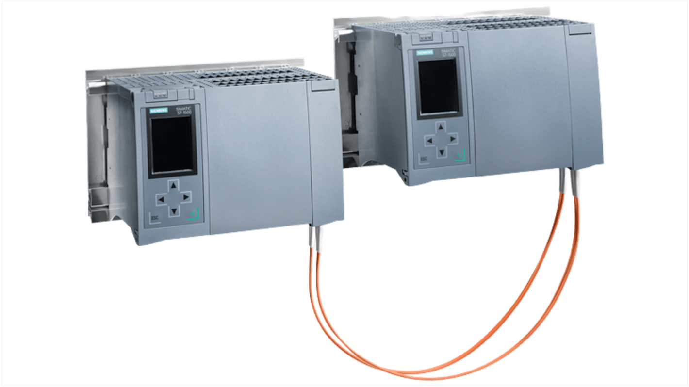 CPU PLC Siemens 6ES75000HP000AB0, serie SIMATIC S7-1500H, con interfacce PROFINET ed Ethernet, memoria 2 MB.