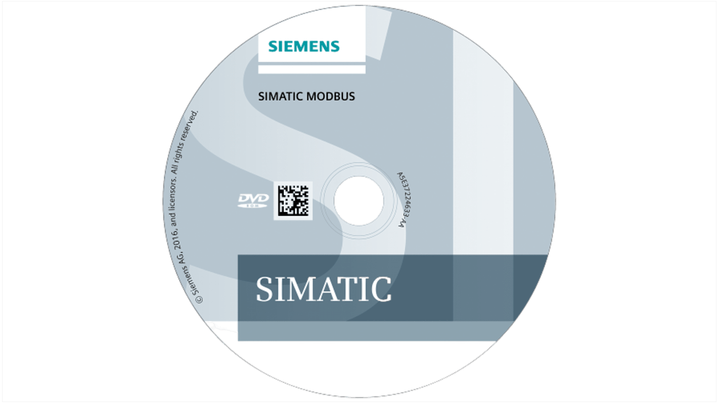 Licenza software Siemens 6ES78701AB010YA1 per SIMATIC S7, MODBUS Slave V3.1, con dongle HW incluso, dimensioni 0,272 x 0,174 x 0,017 m.