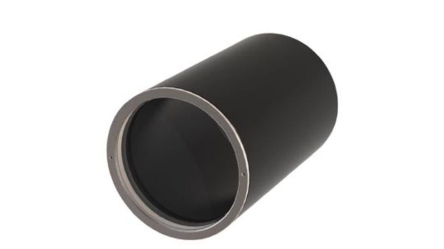 Barile protettivo Siemens 6GF35408AC22 per sensori ottici MV500, in alluminio e vetro, con O-ring e pannello montati.