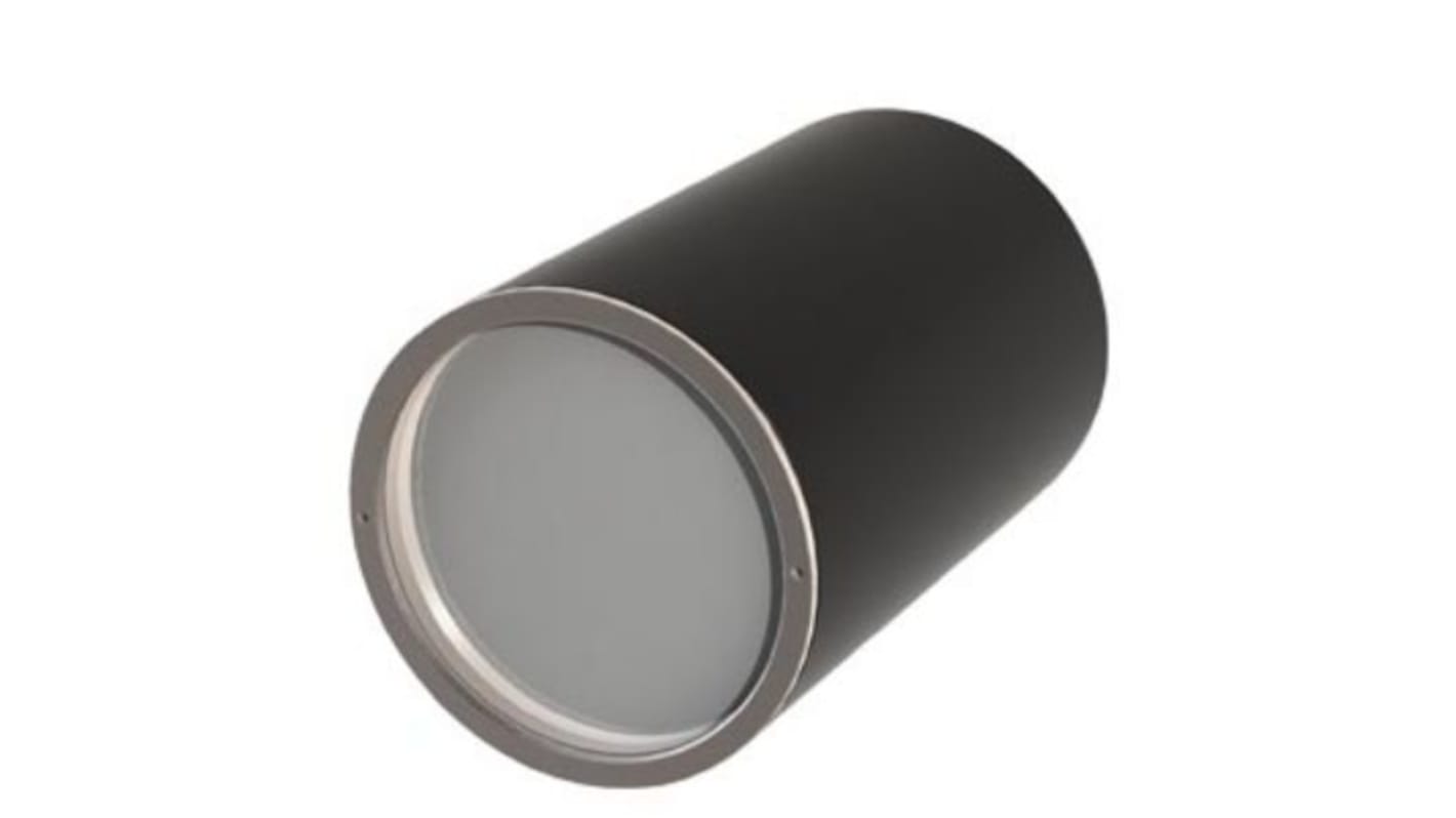 Barile protettivo Siemens 6GF35408AC42 per lenti MV500, in alluminio e vetro, con O-ring e pannello montati.