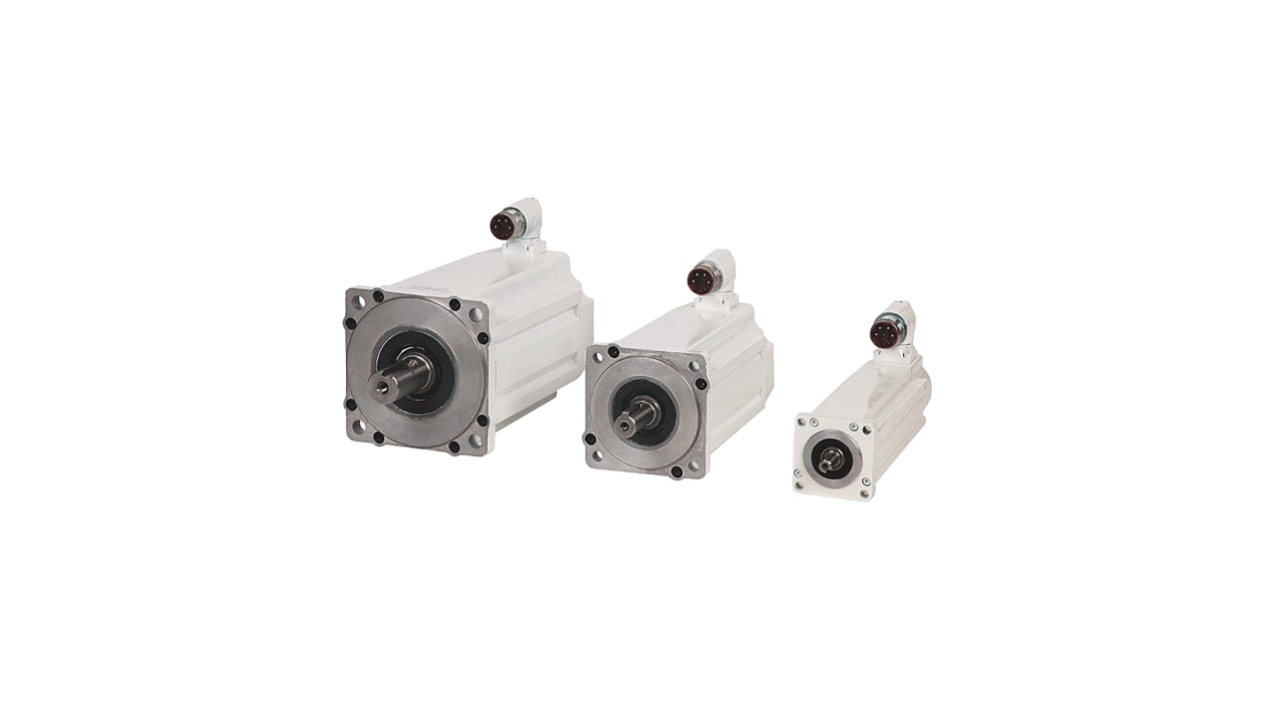 Servomotore sincrono c.a. brushless Rockwell Automation VPF-B1153F-PJ12AF, 400 V, 5000 giri/min, coppia 20.33 Nm, grado di protezione IP66/IP67.
