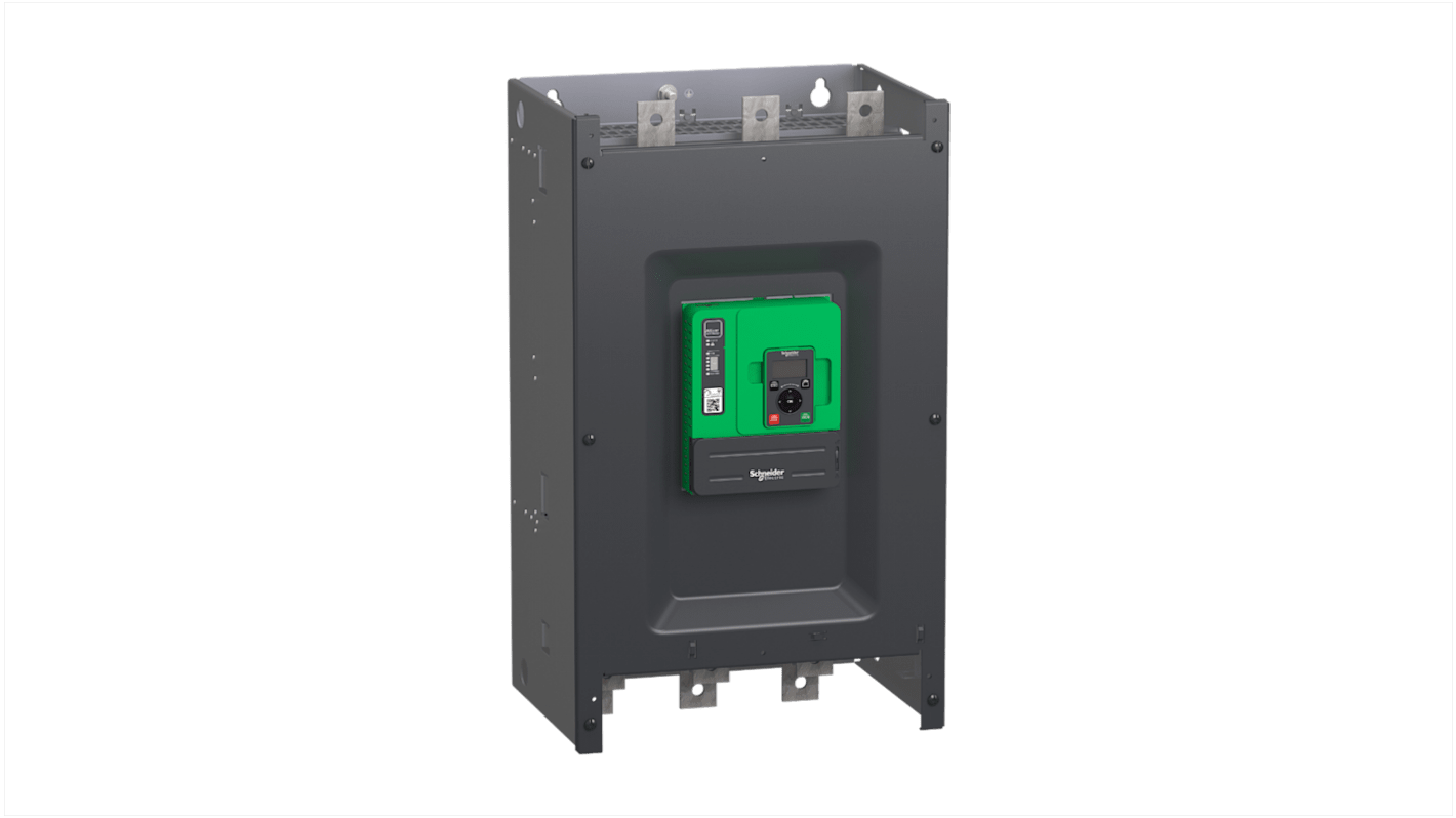 Avviatore soft starter Schneider Electric ATS480C66Y per motori trifase, potenza 0,125 kW, tensione 208-690 V, corrente 660 A.