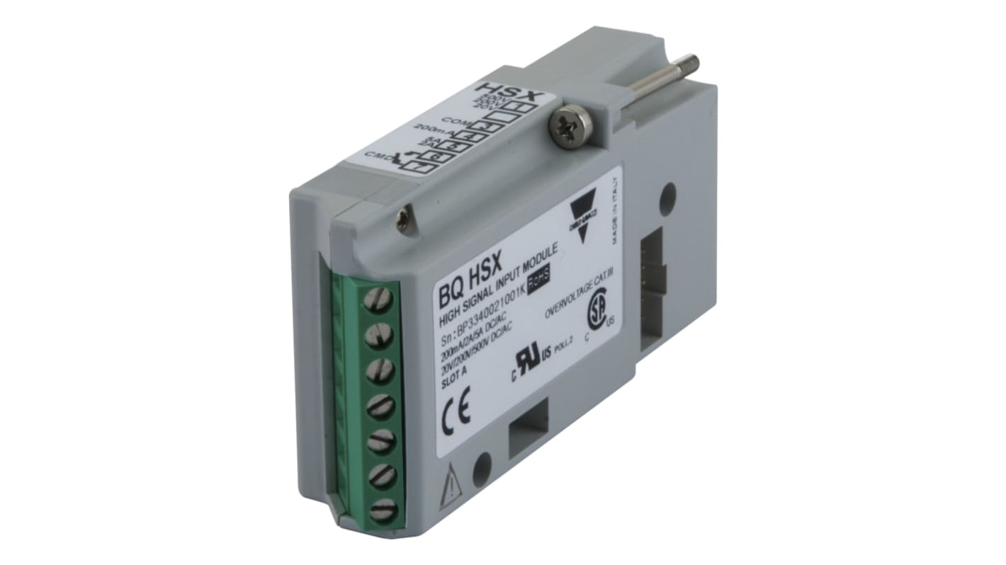 Carlo Gavazzi BQHSX, misuratore digitale da pannello 48x96 mm, con display LED rosso e ingressi per segnali c.a. e c.c.