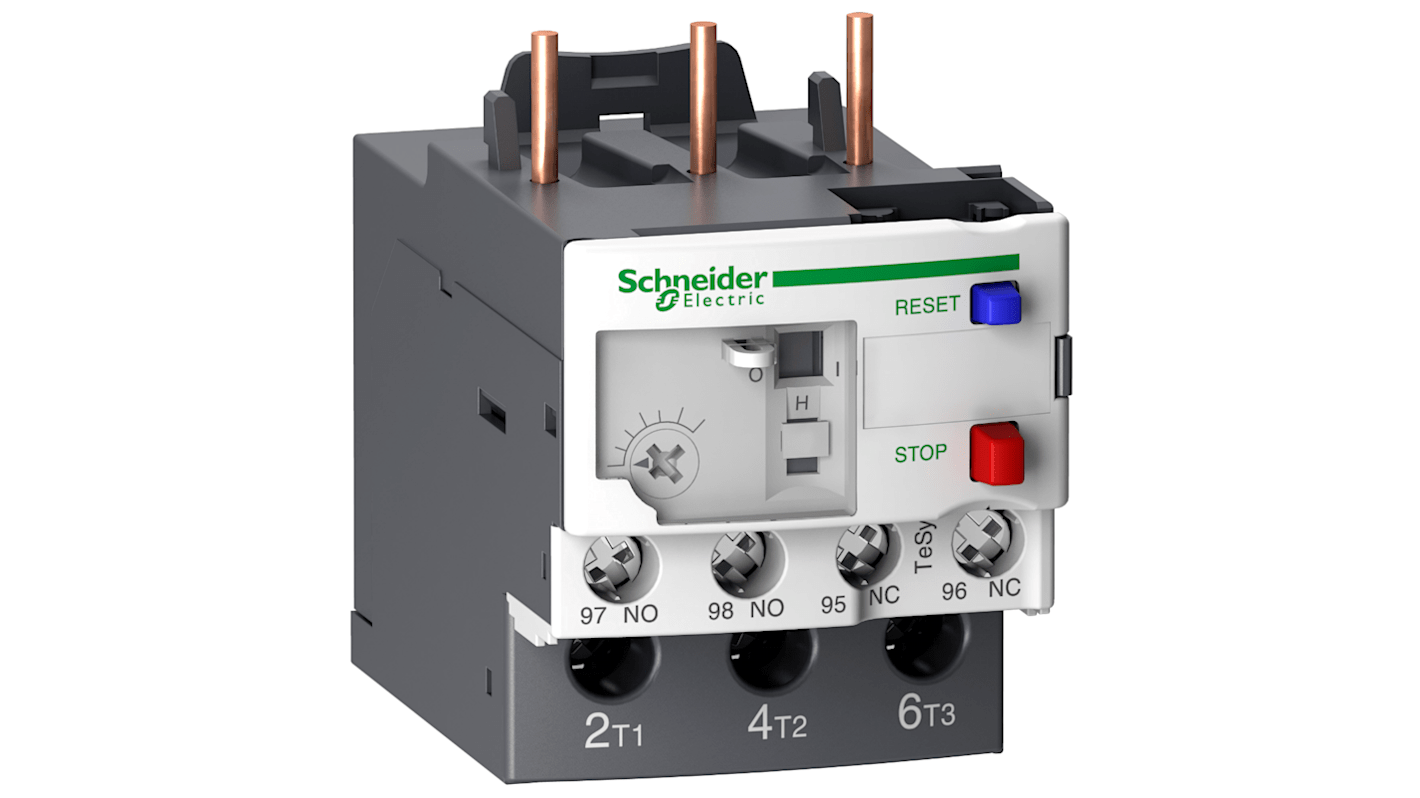 Relè di sovraccarico termico Schneider Electric LRD10L6, 1 NA + 1 NC, carico FLC 4-6 A, progettato per contattori TeSys D.