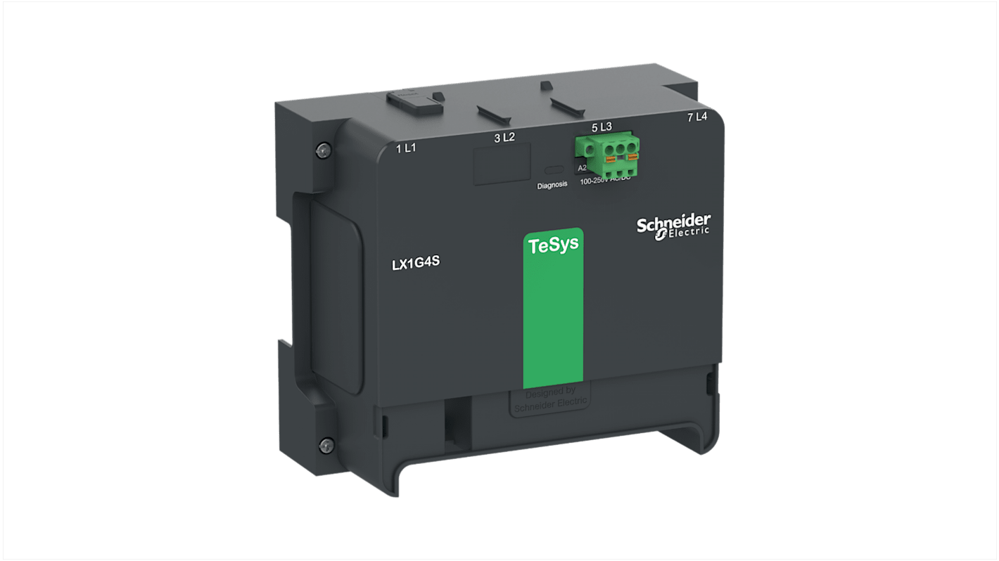 Connettore contattore Giga Schneider Electric LX1G4SEHEN, modulo di controllo TeSys Giga, 4 poli, per funzionamento AC-3 fino a 600 cicli/ora.