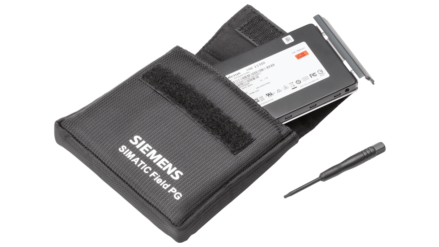 Coperchio protettivo Siemens 6ES77912BA220AA0 per unità a stato solido SIMATIC Field PG M6/M5, include cacciavite per montaggio.
