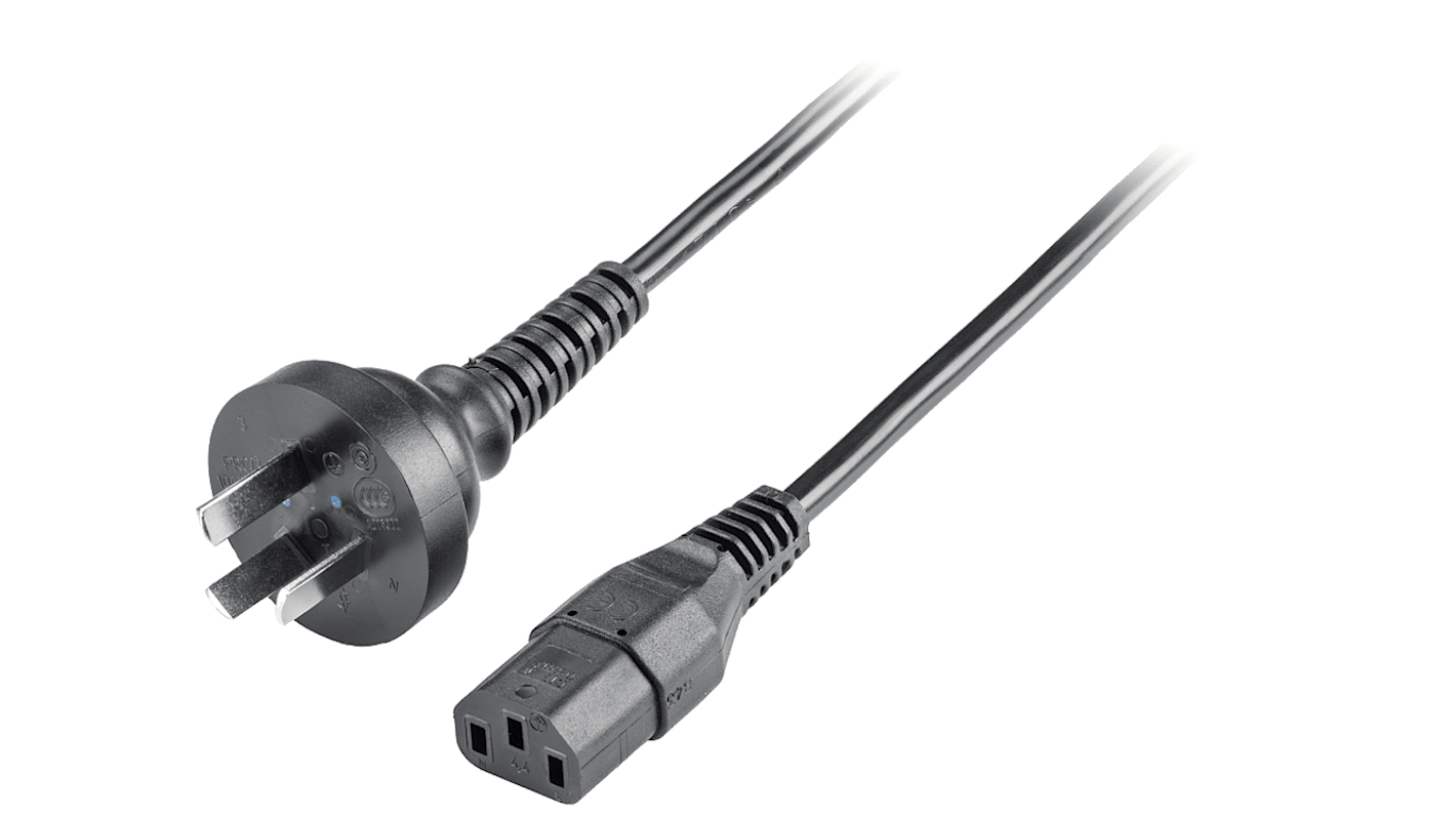 Cavo PLC Siemens 6ES79000FA000XA0, maschio a 180° a femmina a 180°, 3 poli, per applicazioni industriali interne.