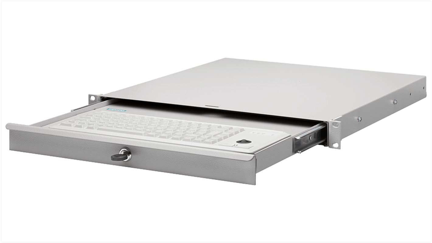 Contenitore HMI Siemens 6GF67103BJ per SIMATIC HMI, 1.5m cavo, tastiera rimovibile, interfaccia PS2, design 19 pollici.