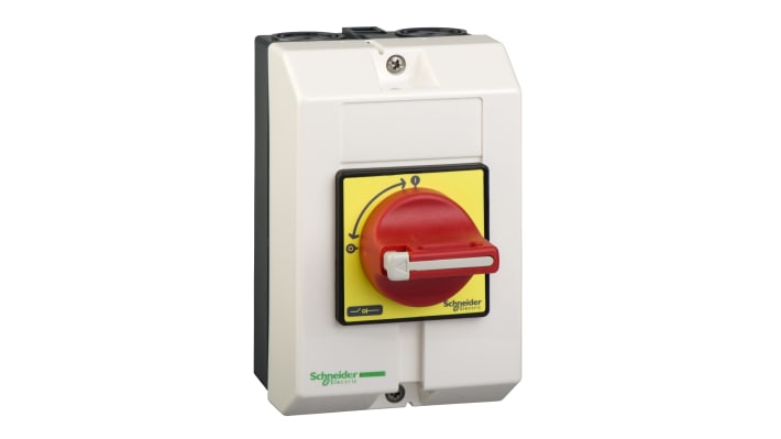 Interruttore a camme industriale Schneider Electric VCF2GE, 3P, 32A, 690V, IP65 - Serie Vario. Ideale per uso principale/emergenza.