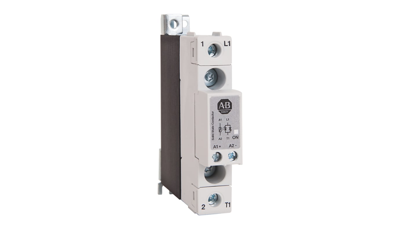 Contattore a stato solido Rockwell Automation 156-C1P25NAB, 1 polo, 25 A, 230 V c.a., IP20, 20-275 V c.a. di controllo.