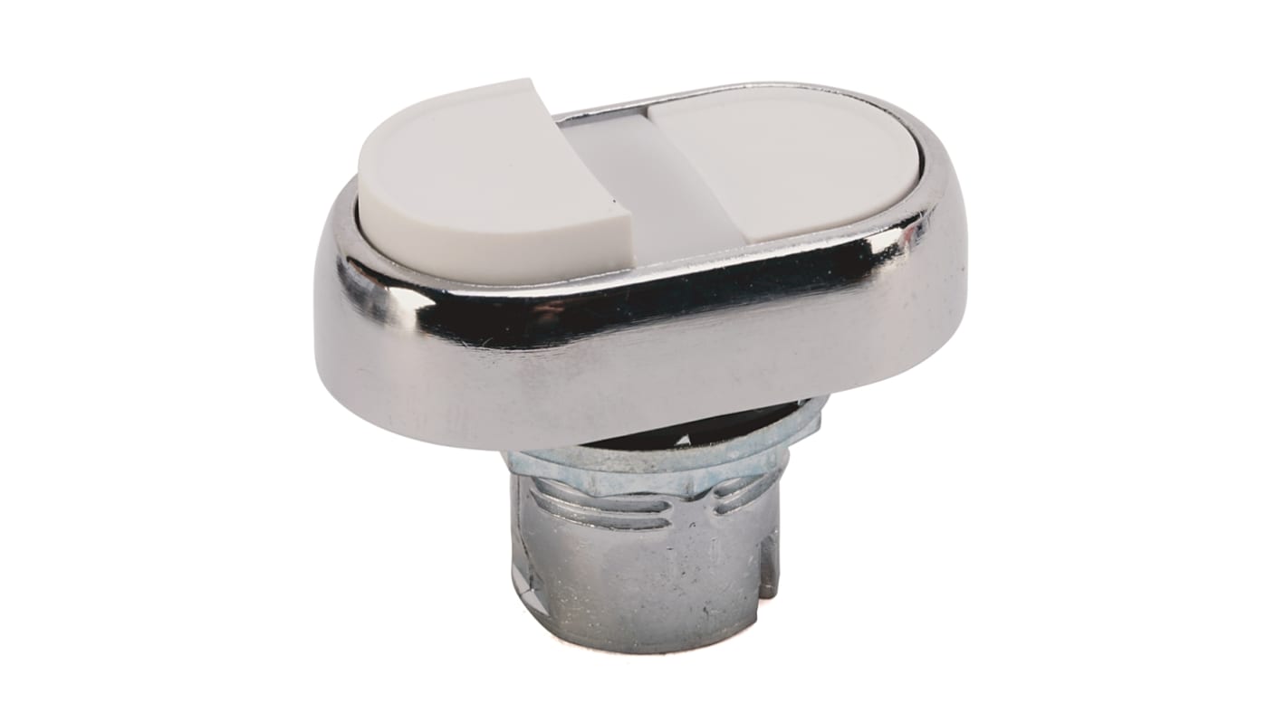 Pulsante instabile illuminato Rockwell Automation 800FMLU2EFFE, diametro 22,5 mm, forma ovale, disponibile in verde e rosso.
