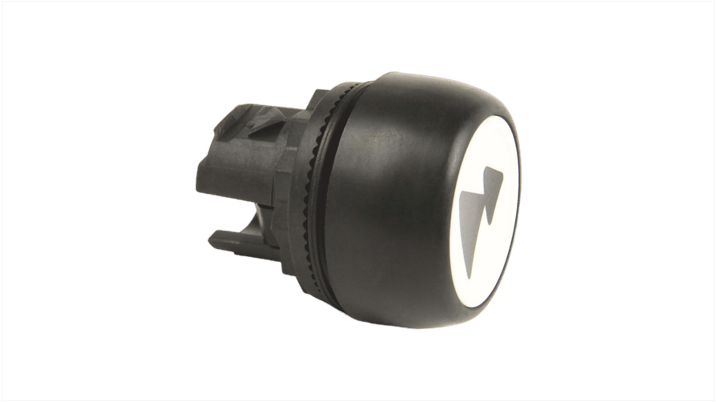 Pulsante Rockwell Automation 800FP-CB1U270, rotondo, 22 mm, azione momentanea, per arresto di emergenza e controllo automatizzato.