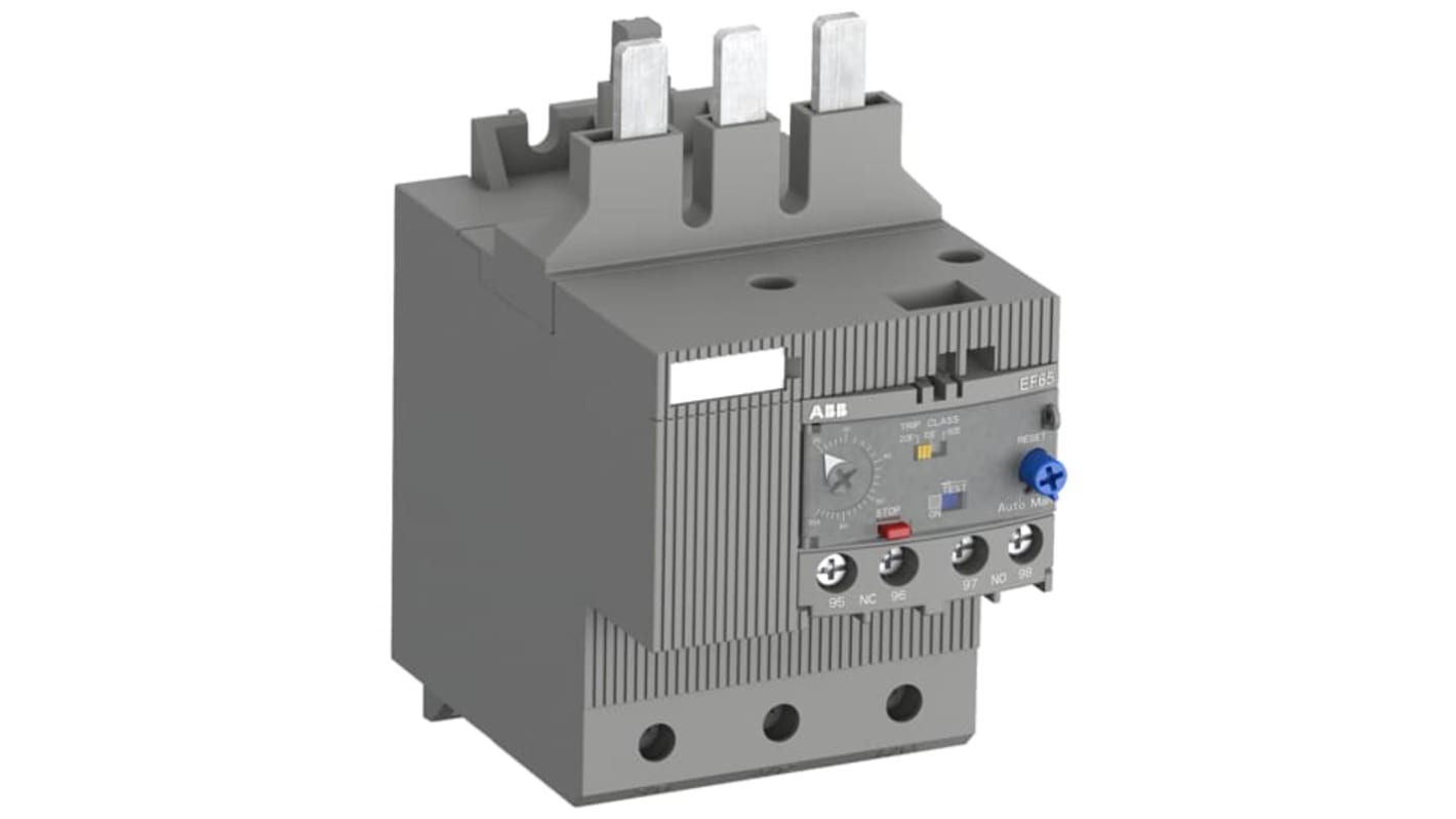Relè di sovraccarico elettronico ABB 1SAX331001R1102, NO/NC, 20 a 56 A, tensione di controllo 24-250 V, protezione IP20.