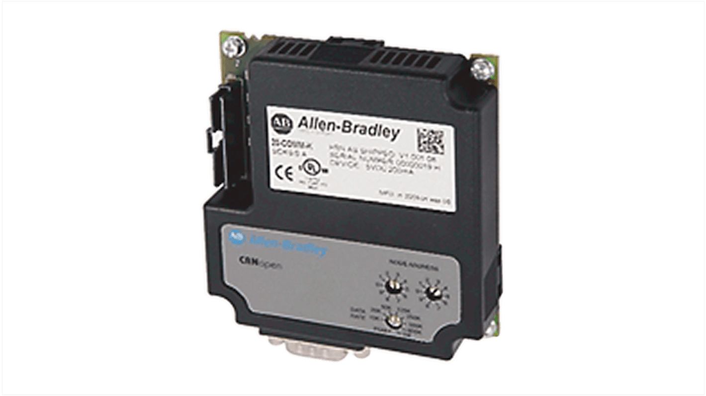 Modulo I/O PLC Rockwell Automation 20-COMM-K per montaggio in azionamento Powerflex, con comunicazione CANopen.